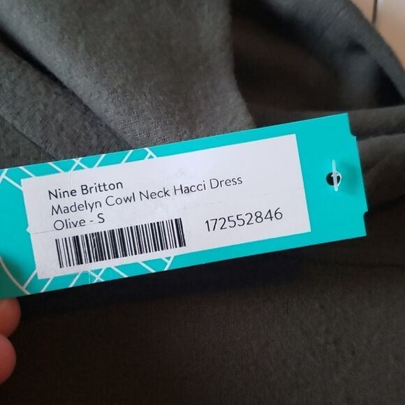 Stitch Fix | Nine Britton Madelyn Crowl Neck Hacci Dress Size Small NEW - Picture 3 of 7